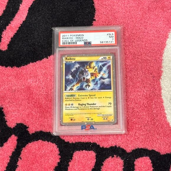 Raikou #SL9 – Pokémon TCG Call of Legends – PSA 7 - Picture 1 of 2